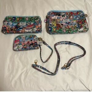 TOKIDOKI.  JU-JU-BE BE SET 3 BAGS
